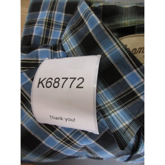 Wrangler Shirt XL Western Pearl Snap Y2K Cowboy Rodeo Plaid Pockets - Picture 10 of 10